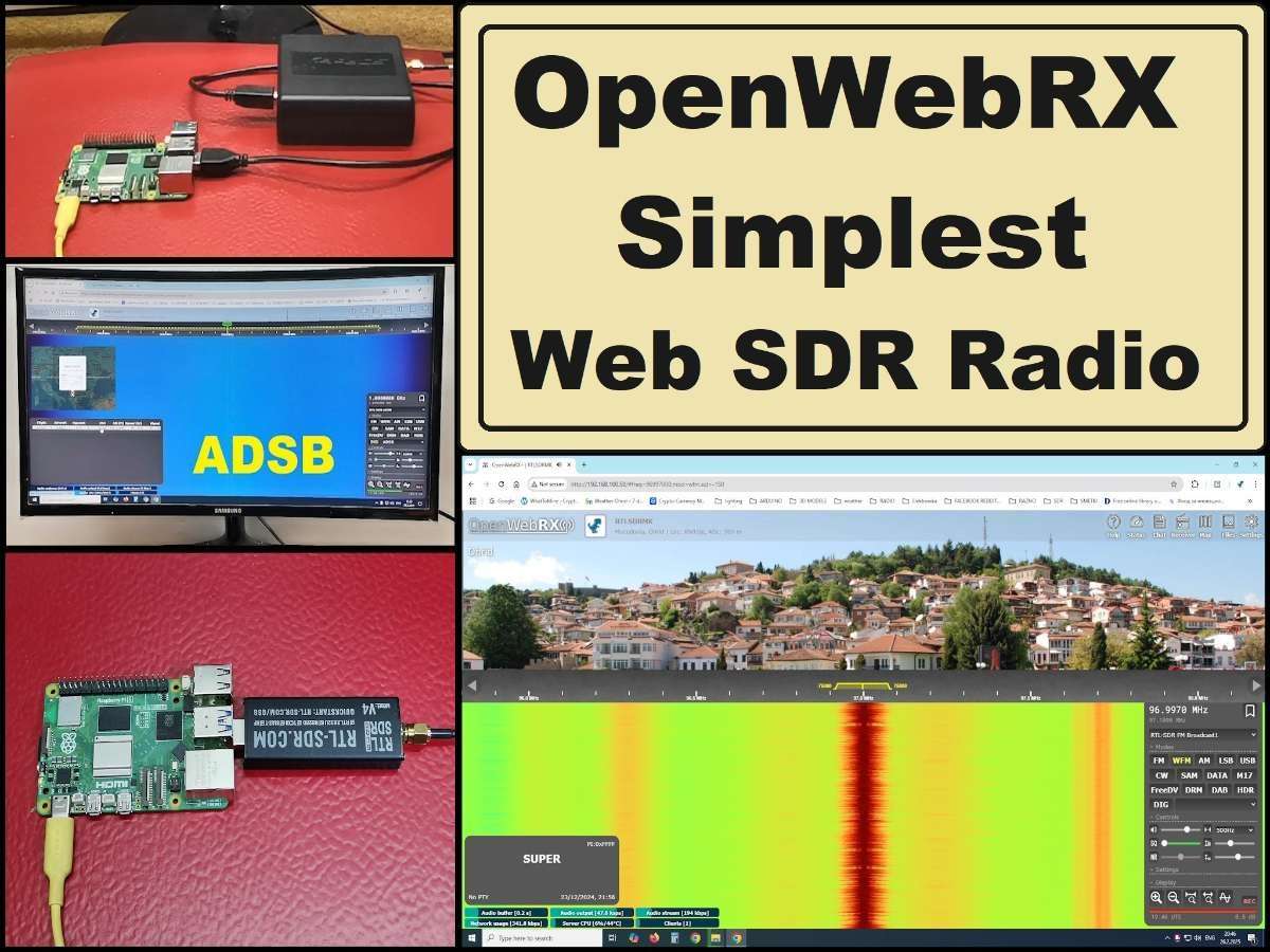 OpenWebRX - Simplest Rasprberry Pi and RTLSDR Web SDR Radio | pro..