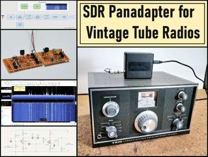 SDR Panadapter for Vintage Tube Radios Step by Step Tutorial