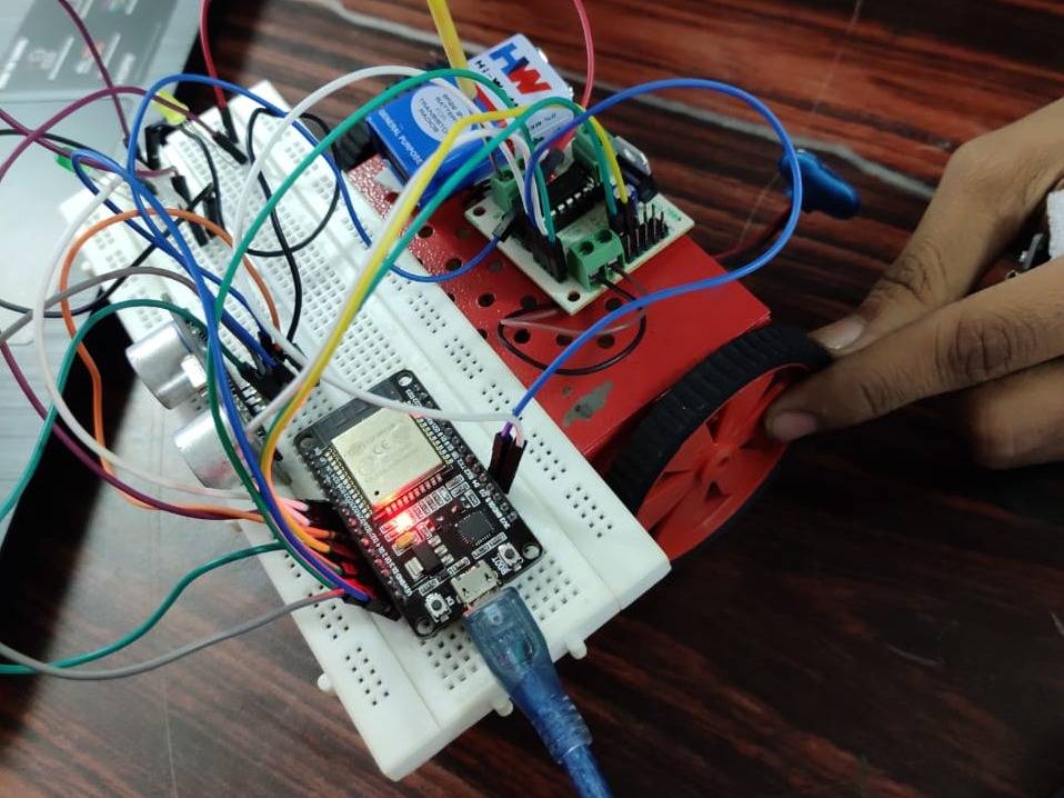 Automated Voice Control Car Using Esp32