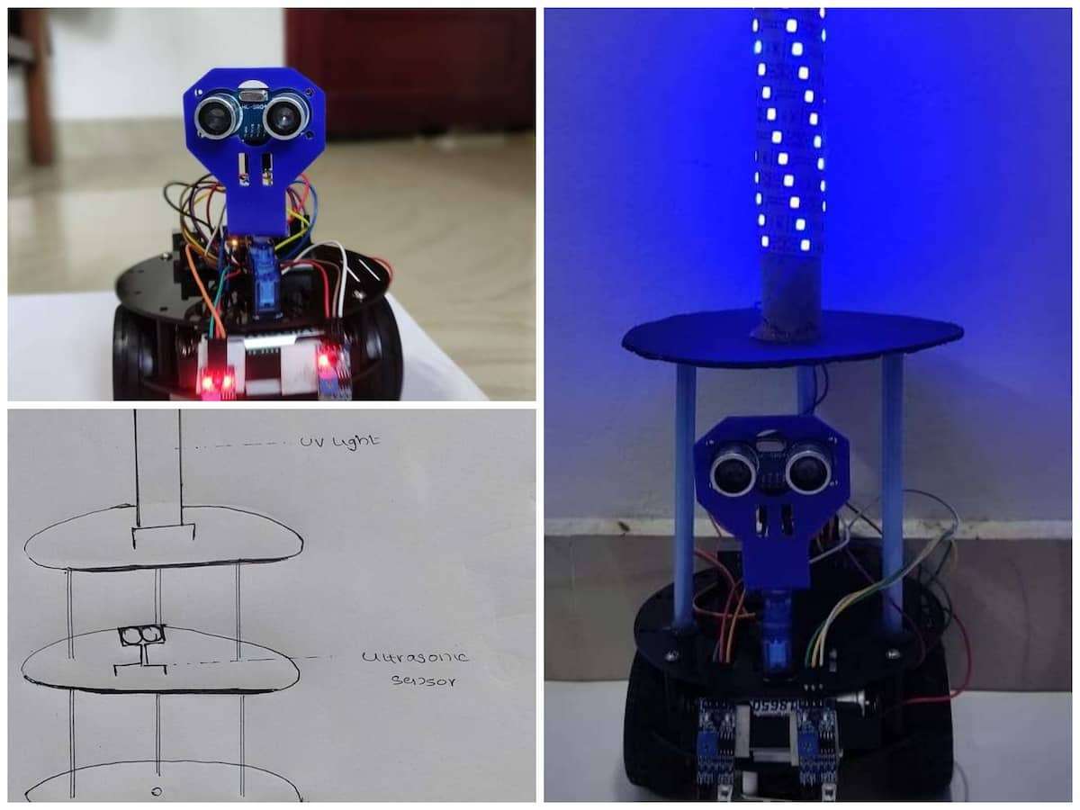 UV-C Disinfectant Robot | project