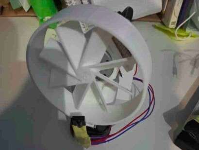 Desk Fan Powered With PIC18F45K50 Micro-controller and Remote Control (10-bit Rx UART)