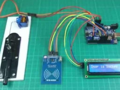 Door Lock System using RFID