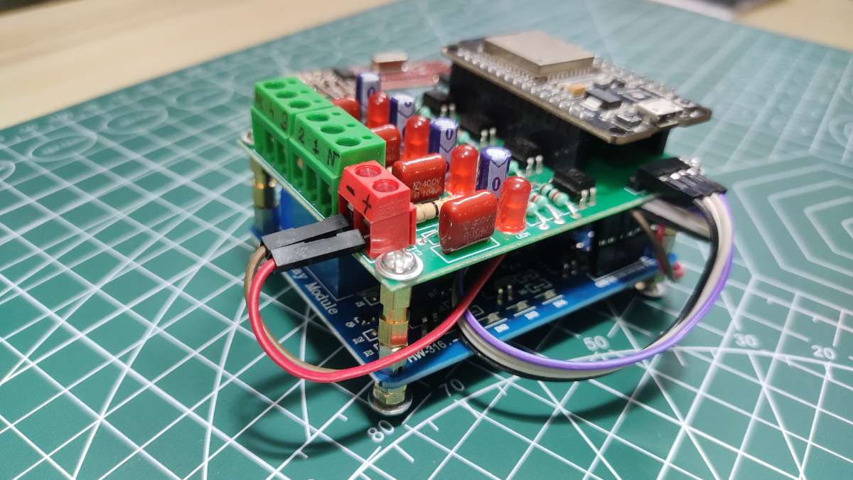 4 Channel Home Automation with CADIO | project