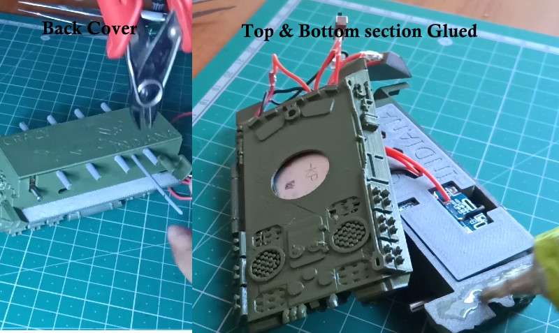 Panzer Arduino SmartPhone Control Mini Panther Tank 3D Printed | project