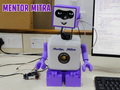 Mentor Mitra AI Edge-Powered Robotic Mentor for Kids