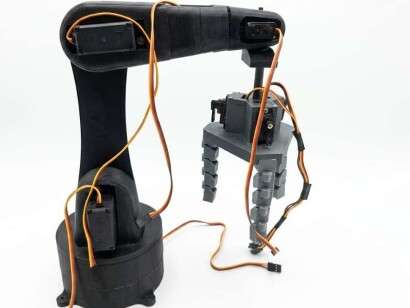 Intelligent Robotic Arm for Precision Handling and Automation
