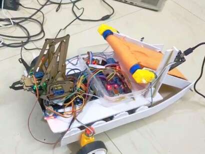 Garbage Cleaning Robot _ Water _ Land _ River An Innovative Solution