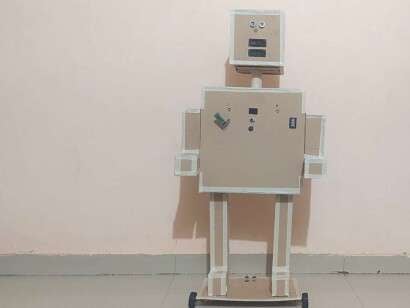 Ai powered robot with bt control