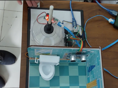 Touchless Sanitizing Water Closet System