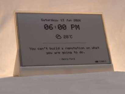Flint - The Ambient Smart Desk Display Powered by FlintOS