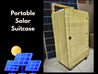 Portable Solar Suitcase - Solar Power on the Go