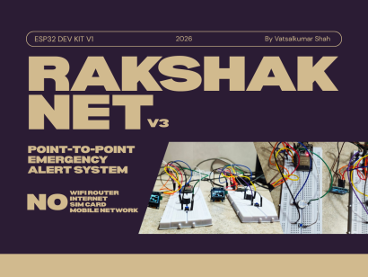 Rakshak Net V3 (Point-to-Point Emergency Alert System)